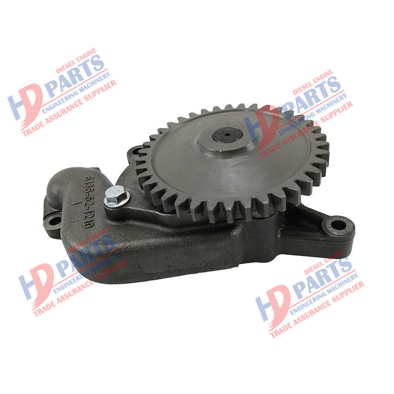 Pompe à huile moteur 6D105 PC200-3 6136-52-1210 6136-52-1100 adaptée aux pièces de moteurs Diesel KOMATSU