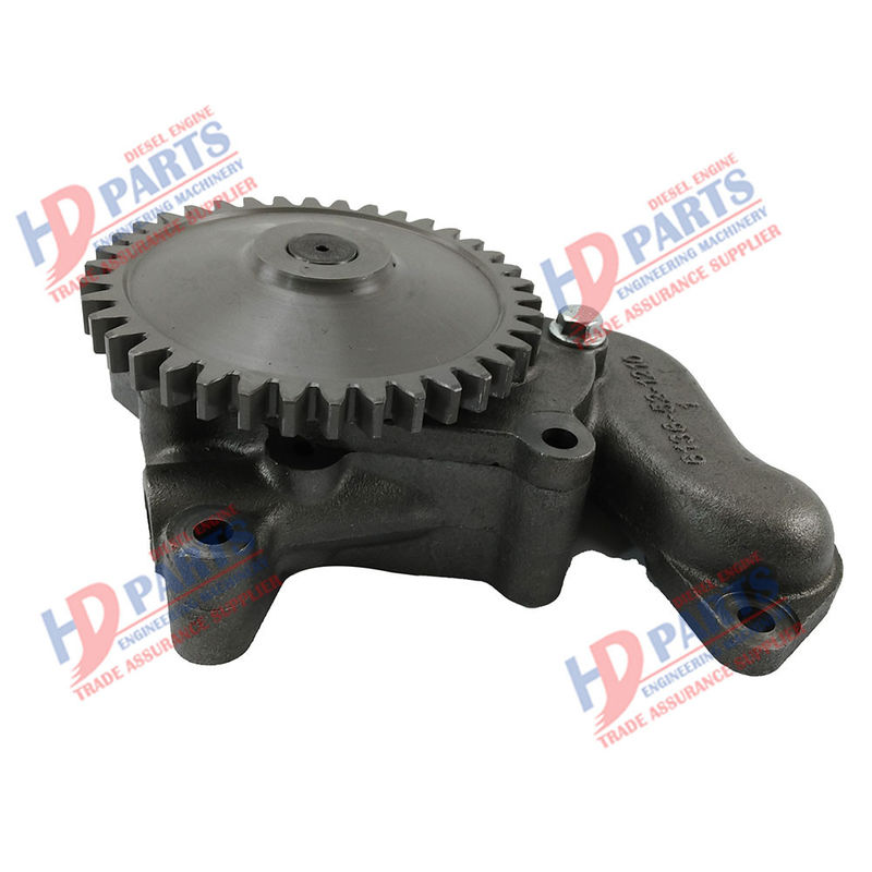 Pompe à huile moteur 6D105 PC200-3 6136-52-1210 6136-52-1100 adaptée aux pièces de moteurs Diesel KOMATSU