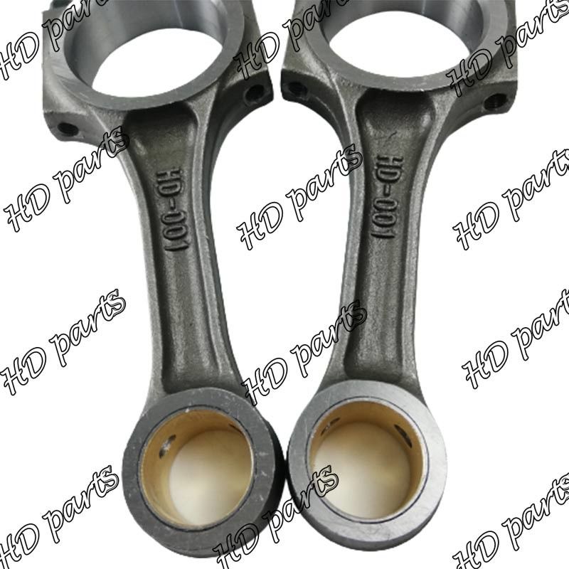 Moteur diesel de 3TNV76 3YM30 reliant Rod Staggered Flat 119717-23000 pour YANMAR