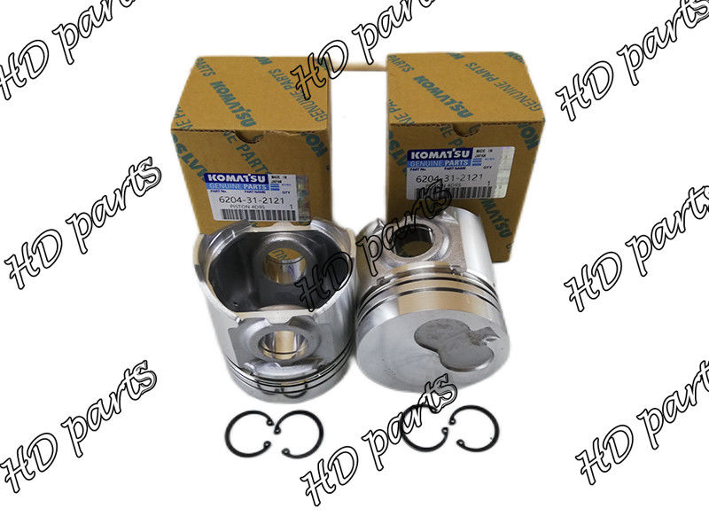 Piston 6202-32-2140 du moteur diesel 4D95S-W-1 6201-32-2121 104mm haut pour KOMATSU