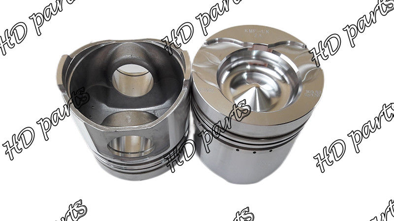 6D110 piston 6138-32-2120 6138-32-2320 6138-32-2040 de moteur diesel de la chambre de combustion 66mm pour KOMATSU
