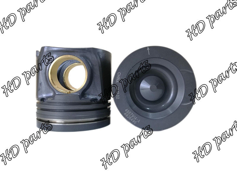 8.9L 6LTAA ISB6.7 ISB6.7L a marqueté la partie de cuivre de piston de moteur de douille 4987914 4936496 pour Cummins