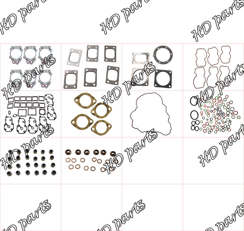kit de réparation de la garniture 6D140-2 6217-K1-9900 pour l'ensemble de pièces de réparation de moteur de KOMATSU