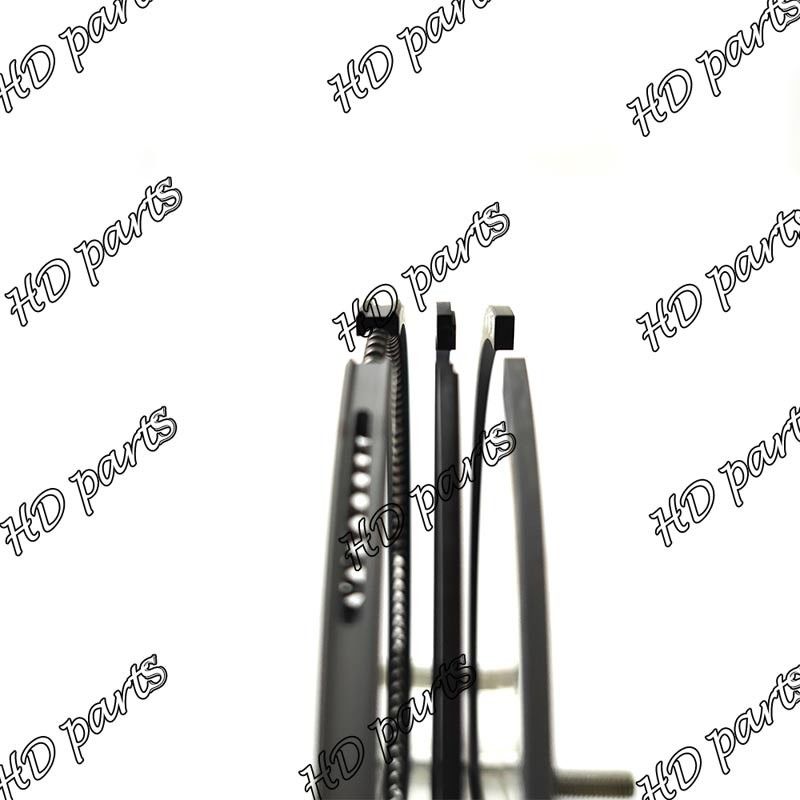 V4300 D3200 2.5x2.5x5.5mm anneau de piston 15571-21050 Pour le moteur Kubota