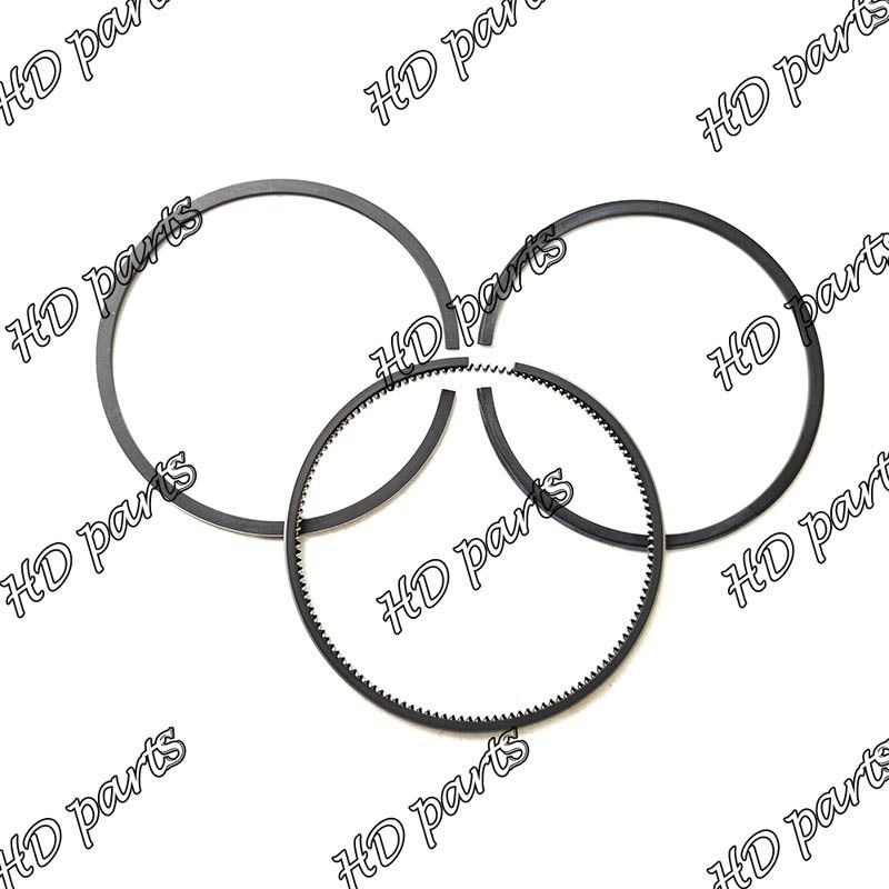 V4300 D3200 2.5x2.5x5.5mm anneau de piston 15571-21050 Pour le moteur Kubota