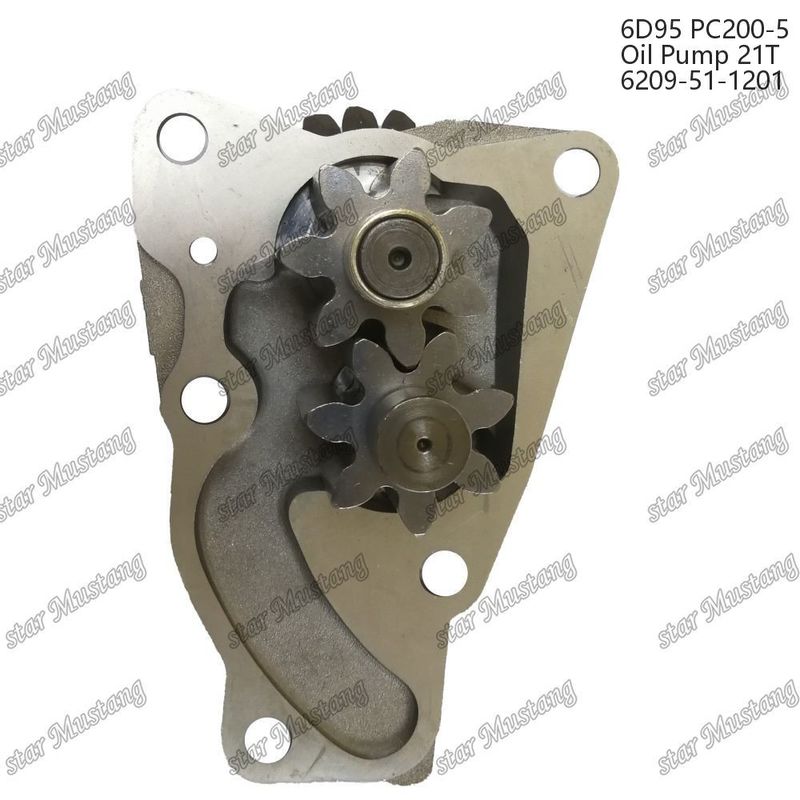 6d95 Pc200-5 Pompe à huile moteur 6209-51-1201 Adaptée aux pièces de moteurs diesel Komatsu