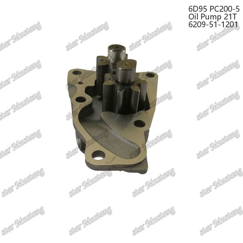 6d95 Pc200-5 Pompe à huile moteur 6209-51-1201 Adaptée aux pièces de moteurs diesel Komatsu