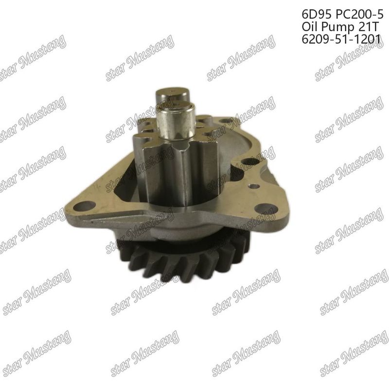 6d95 Pc200-5 Pompe à huile moteur 6209-51-1201 Adaptée aux pièces de moteurs diesel Komatsu