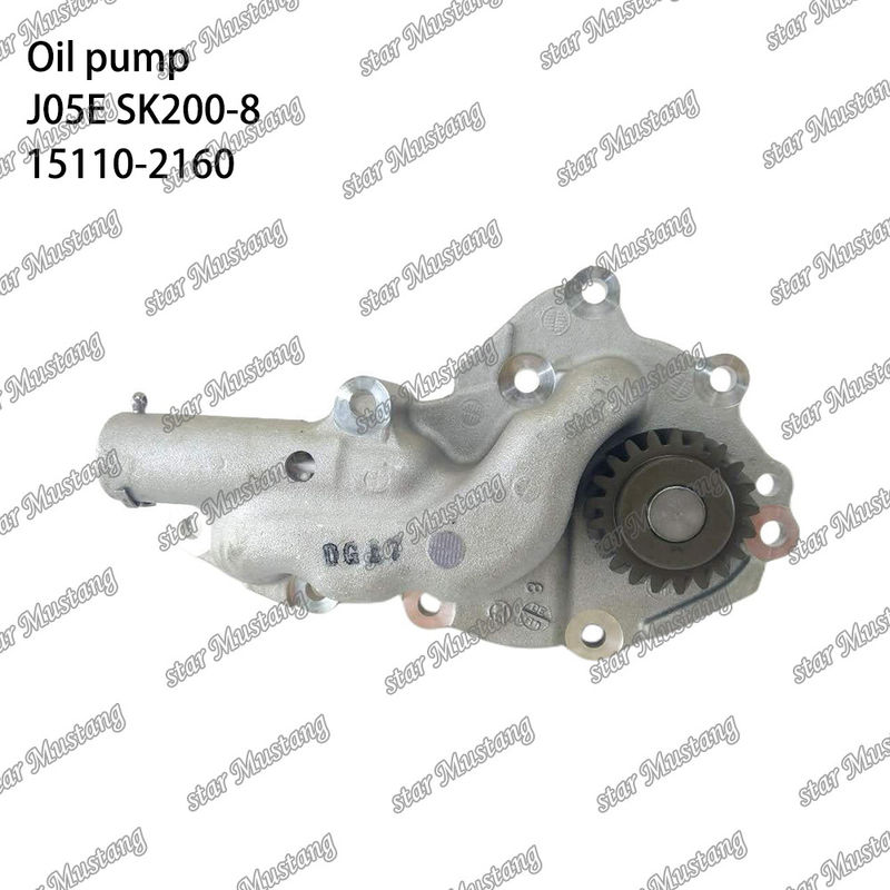 Pompe à huile de moteur diesel de J05E SK200-8 SK210LC-8 SK250-8 SK260LC-8 15110-2160 15110-2160A pour Hino