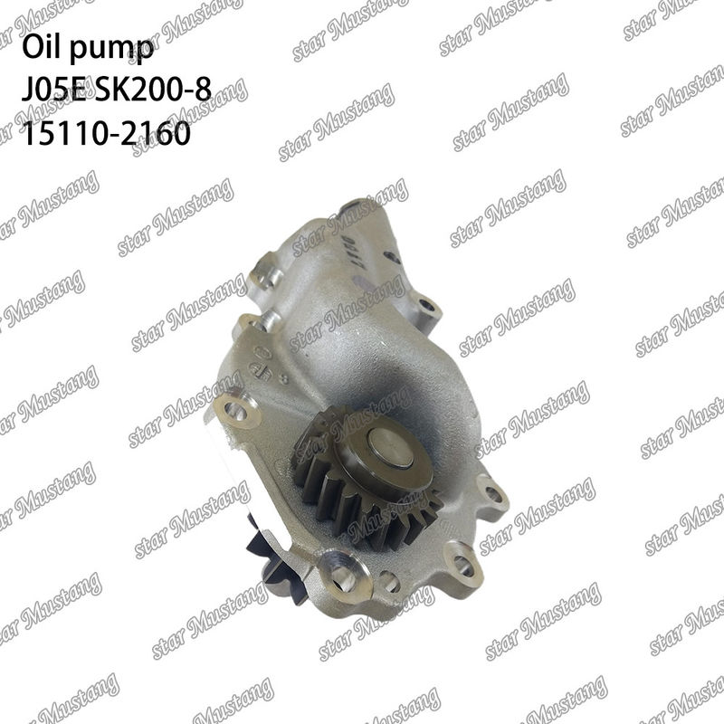 Pompe à huile de moteur diesel de J05E SK200-8 SK210LC-8 SK250-8 SK260LC-8 15110-2160 15110-2160A pour Hino