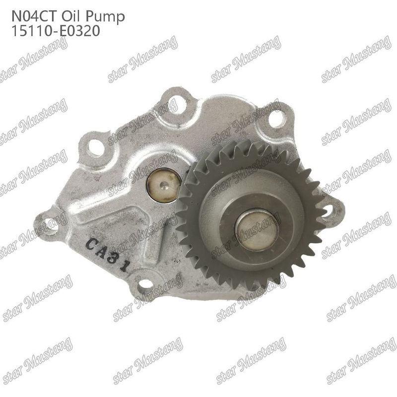 N04C N04CT Pompe à huile 15110-E0320 Convient pour les pièces de réparation de moteurs diesel mécaniques Hino