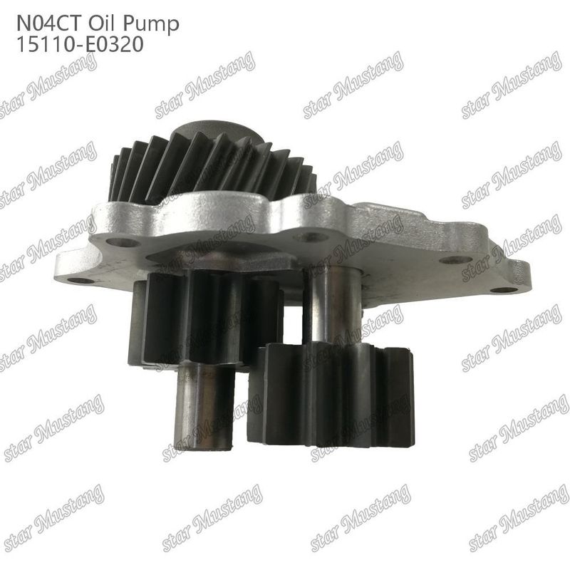 N04C N04CT Pompe à huile 15110-E0320 Convient pour les pièces de réparation de moteurs diesel mécaniques Hino