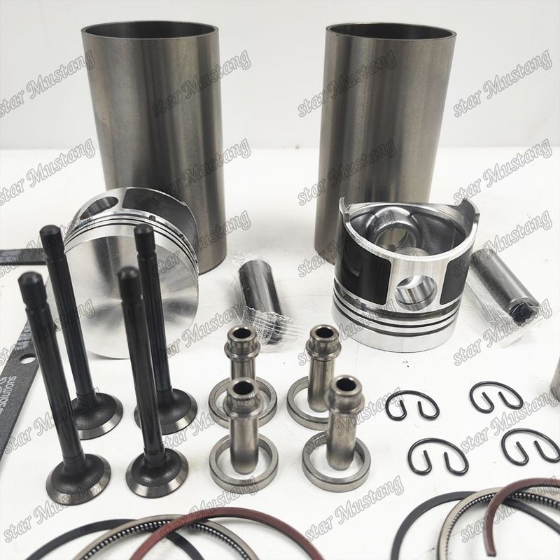 Z500 Kit de révision et de reconstruction du cylindre de remplissage du piston avec kit de vanne à broche, kit de guide de vanne pour moteur Kubota