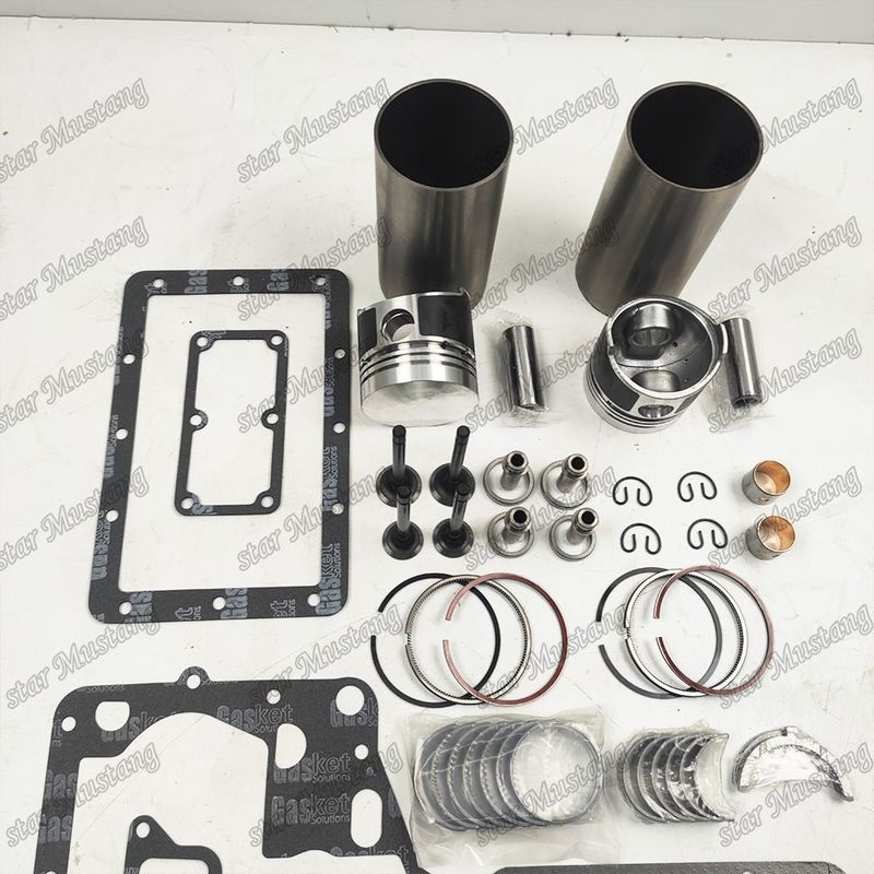 Z500 Kit de révision et de reconstruction du cylindre de remplissage du piston avec kit de vanne à broche, kit de guide de vanne pour moteur Kubota
