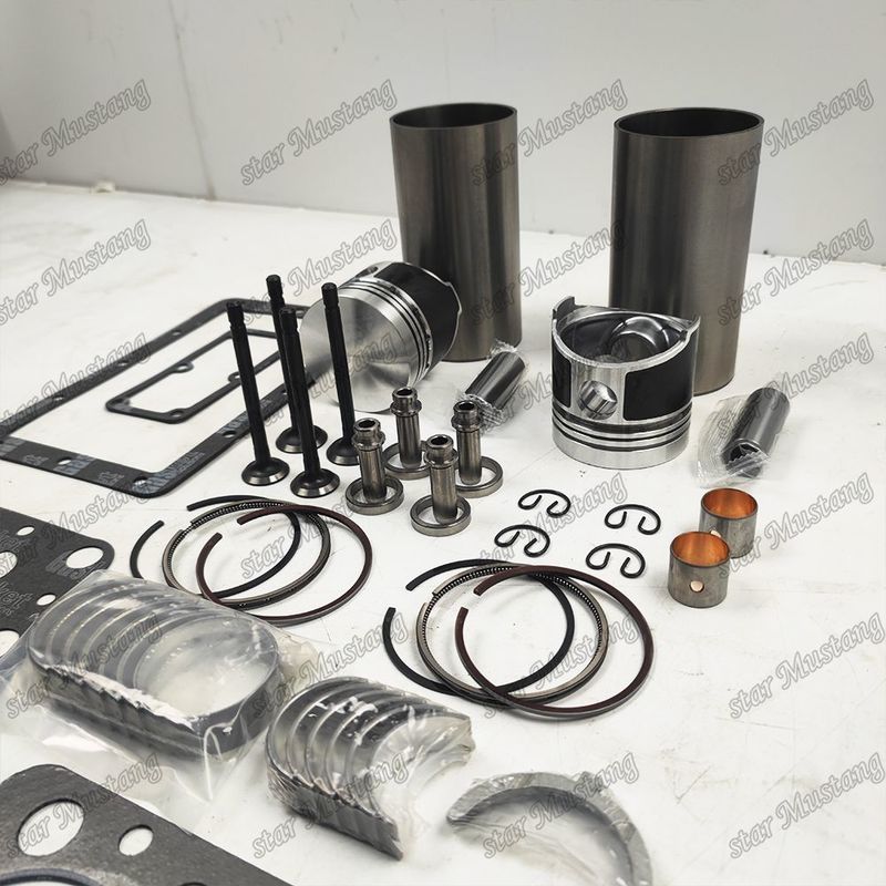 Z500 Kit de révision et de reconstruction du cylindre de remplissage du piston avec kit de vanne à broche, kit de guide de vanne pour moteur Kubota