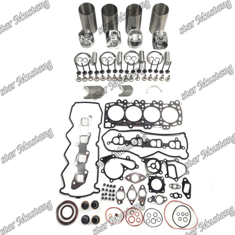 YD25 Kit de révision et de reconstruction du cylindre de remplissage du piston avec kit de vanne à broche, kit de guide de vanne pour moteur Kubota