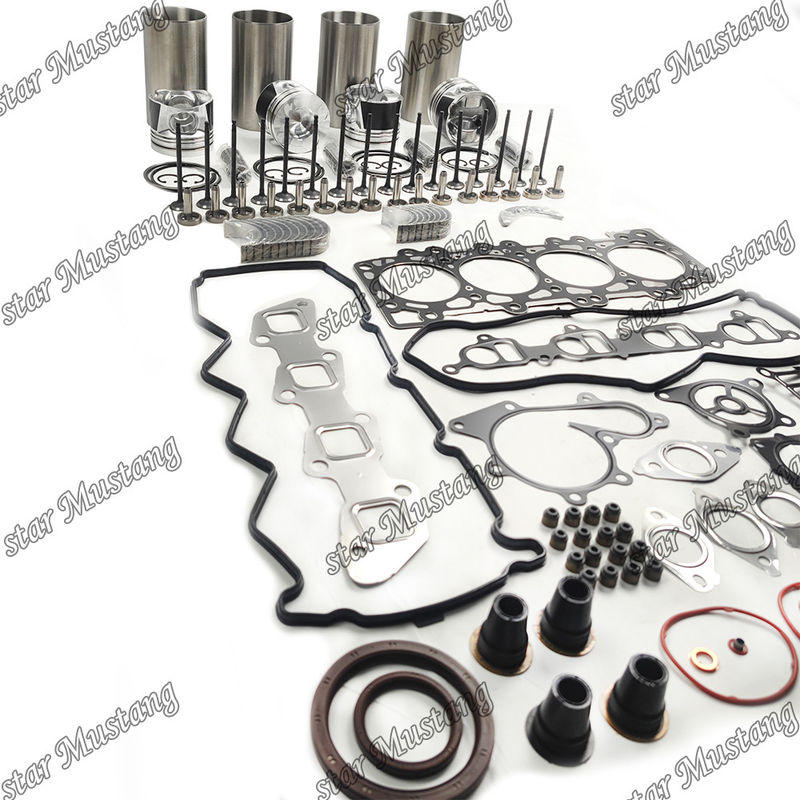 YD25 Kit de révision et de reconstruction du cylindre de remplissage du piston avec kit de vanne à broche, kit de guide de vanne pour moteur Kubota