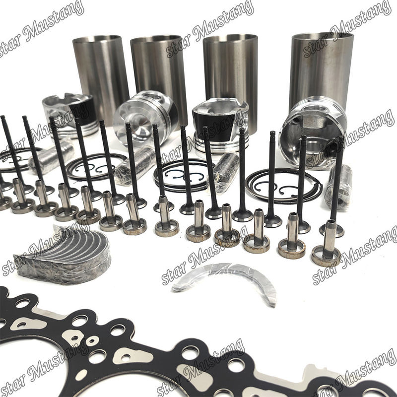 YD25 Kit de révision et de reconstruction du cylindre de remplissage du piston avec kit de vanne à broche, kit de guide de vanne pour moteur Kubota