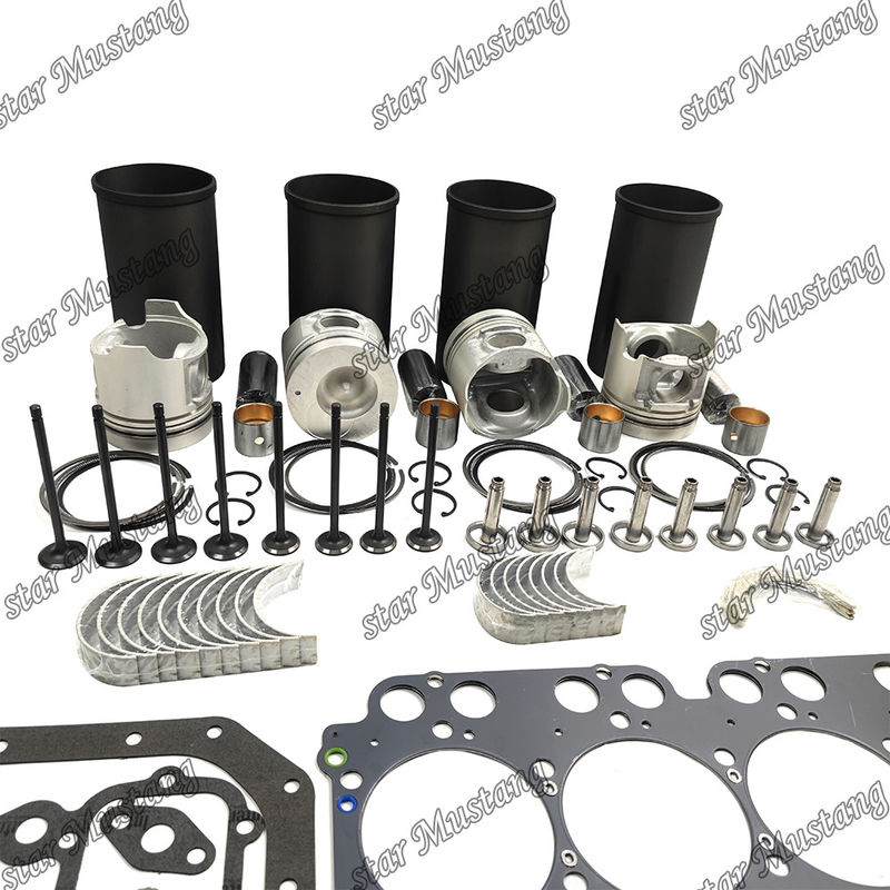 W04DT Kit de révision et de reconstruction de cylindre de remplissage de piston avec kit de broche de soupape de siège de soupape de guidage de soupape de joint pour moteur Hino