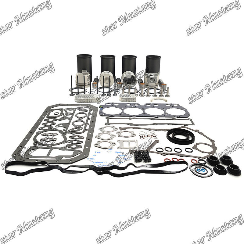 W04DT Kit de révision et de reconstruction de cylindre de remplissage de piston avec kit de broche de soupape de siège de soupape de guidage de soupape de joint pour moteur Hino