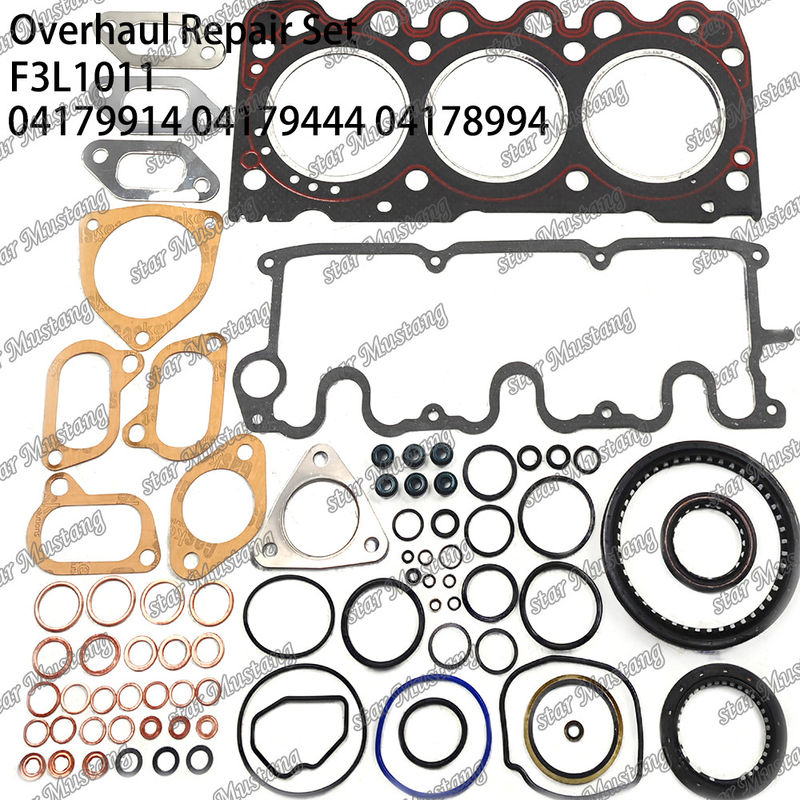 F3L1011 Kit de réparation de réparation de cylindre de remplissage de piston Kit de joints Kit de soupape Guide du siège de soupape Rameau principal Rameau à barres pour Deutz