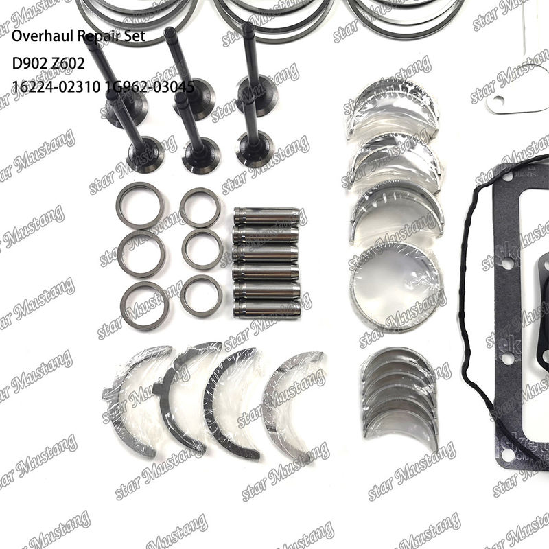 Z602 D902 Kit de réparation de réparation de cylindre de remplissage de piston Kit Kit de joints 16224-02310 1J094-21770 1G962-03045 Pour Doosan