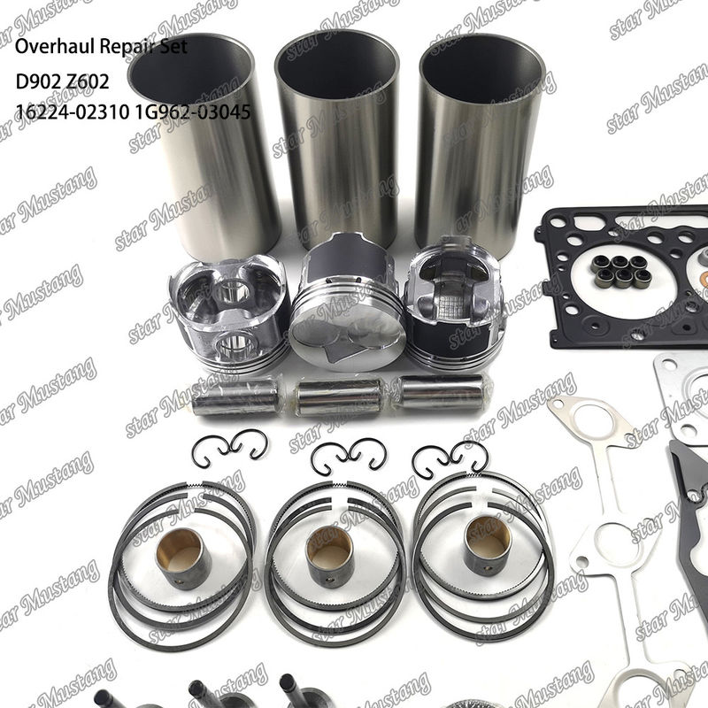 Z602 D902 Kit de réparation de réparation de cylindre de remplissage de piston Kit Kit de joints 16224-02310 1J094-21770 1G962-03045 Pour Doosan