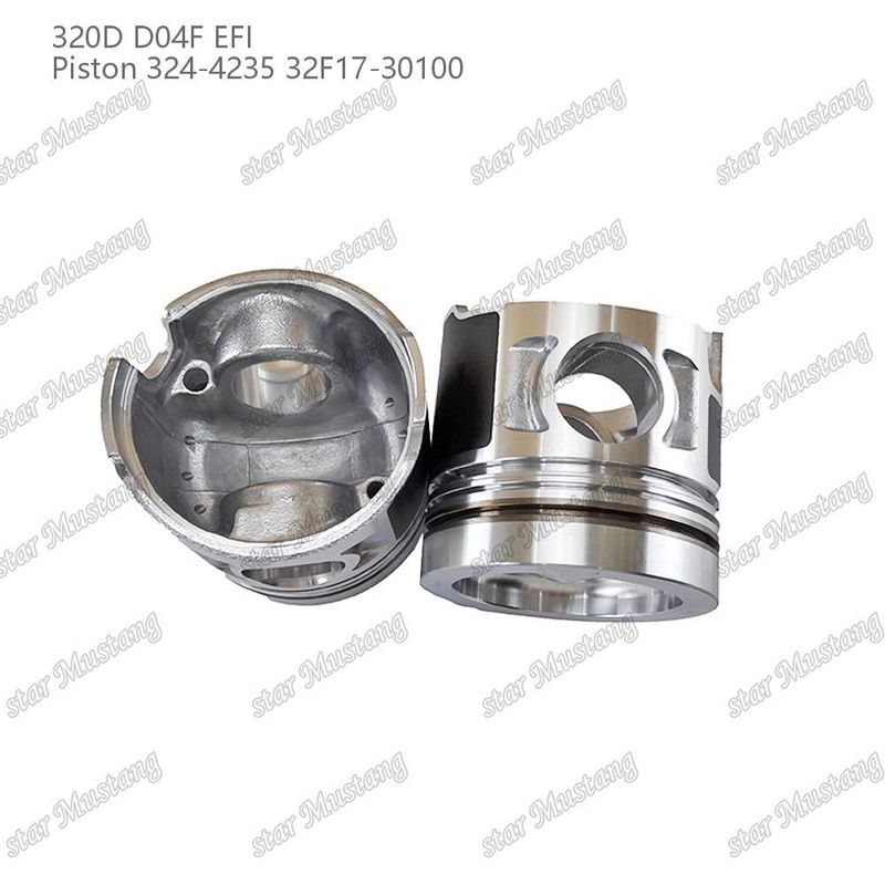 Piston 320D D04F EFI 324-4235 32F17-30100 Pour les pièces de moteurs diesel Caterpillar