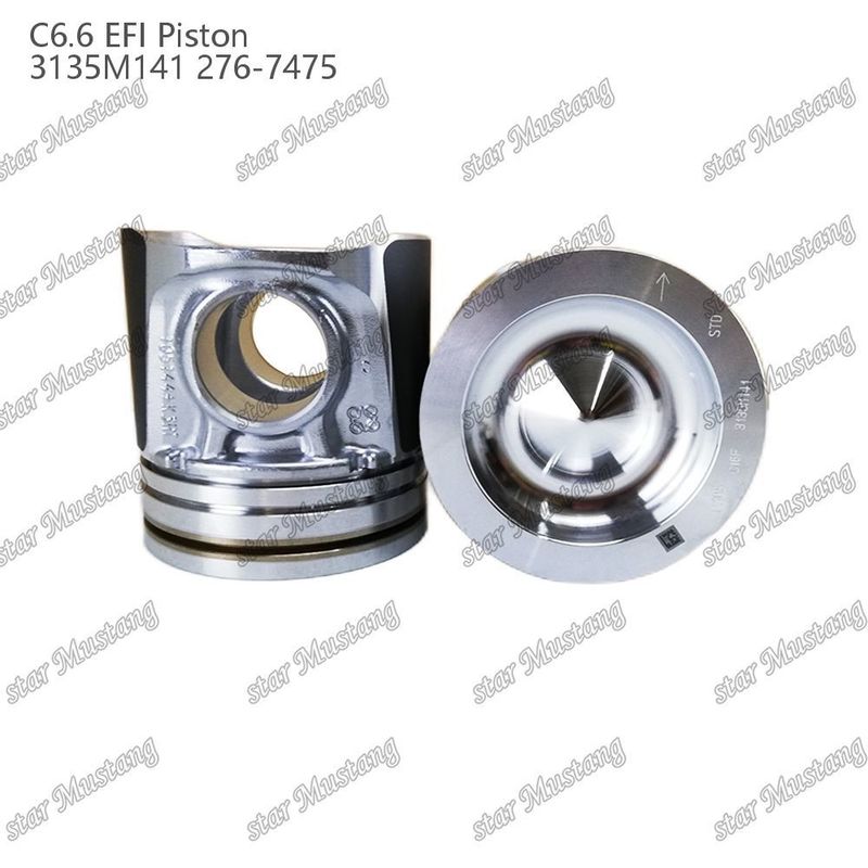 Piston C6.6 EFI 3135M141 276-7475 Pour les excavatrices et équipements d'ingénierie Perkins Caterpillar