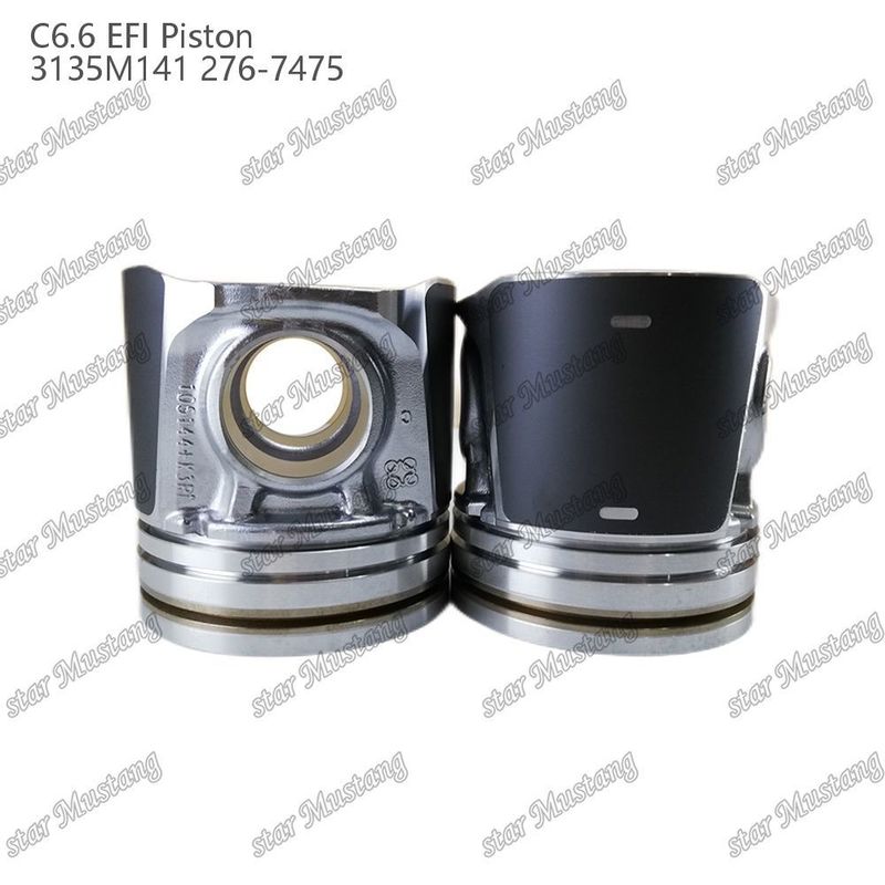 Piston C6.6 EFI 3135M141 276-7475 Pour les excavatrices et équipements d'ingénierie Perkins Caterpillar