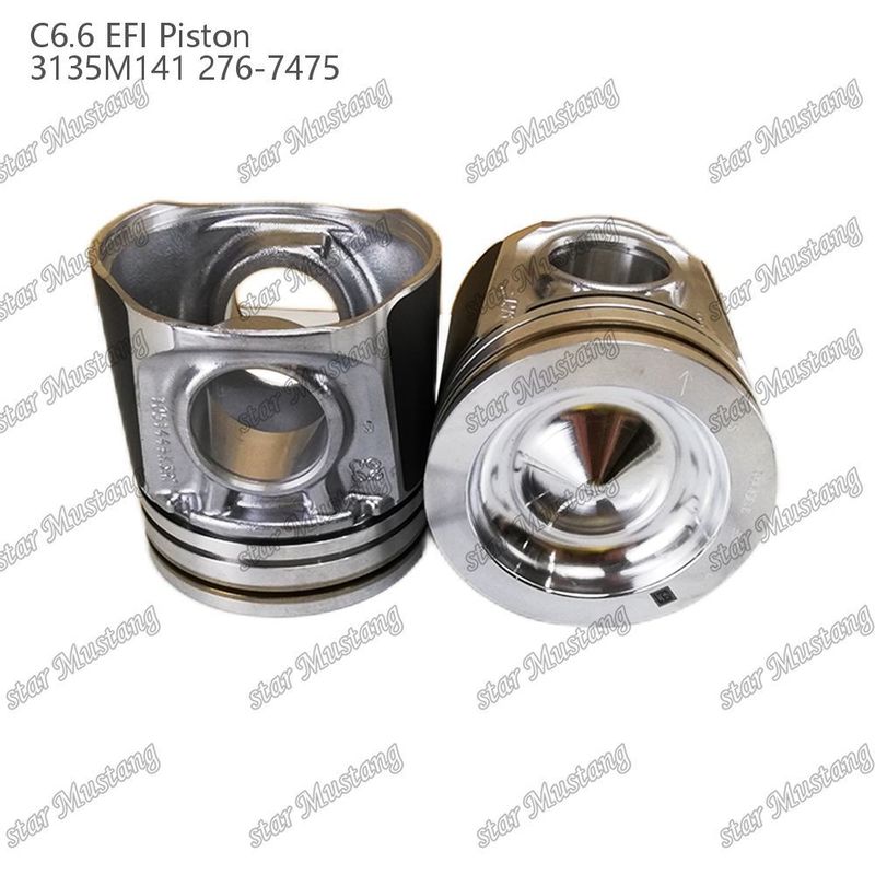 Piston C6.6 EFI 3135M141 276-7475 Pour les excavatrices et équipements d'ingénierie Perkins Caterpillar