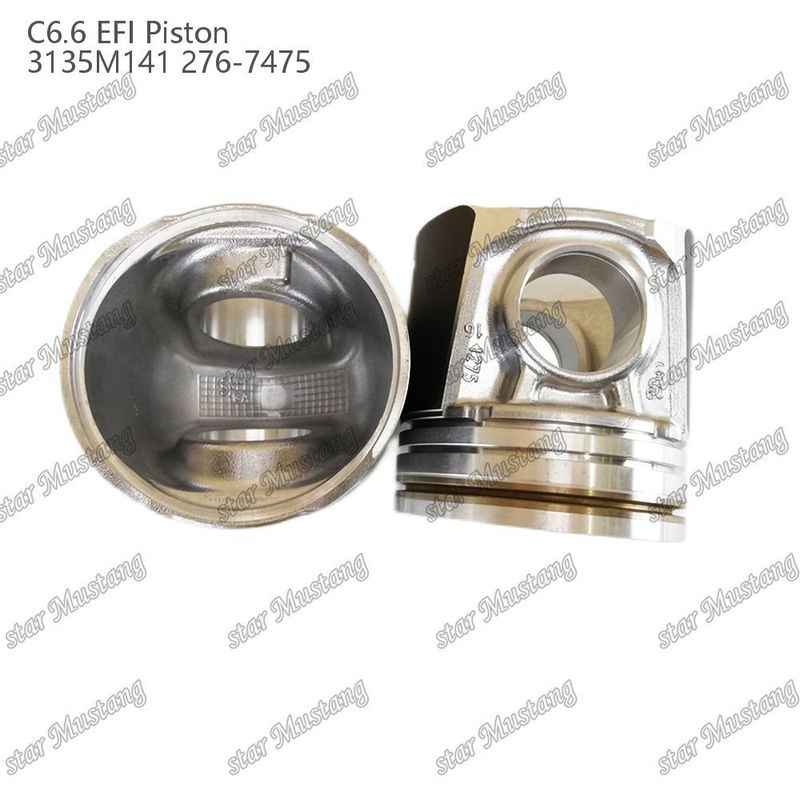 Piston C6.6 EFI 3135M141 276-7475 Pour les excavatrices et équipements d'ingénierie Perkins Caterpillar