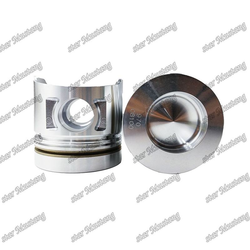 Piston S6K S6KT 3066 Surface brillante sans refroidissement interne 60 Chambre de combustion 34317-08100 Pour Mitsubishi