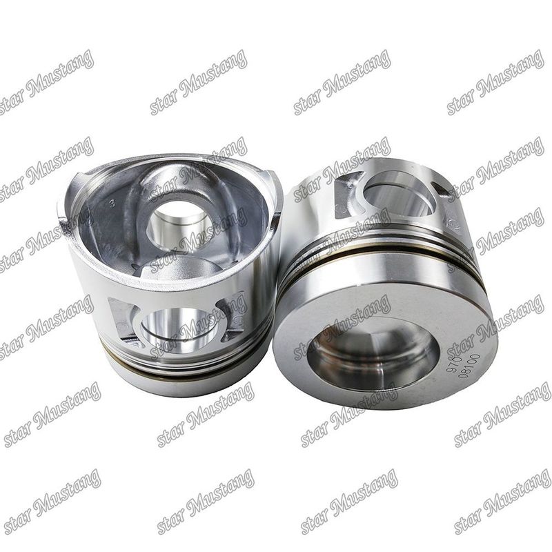 Piston S6K S6KT 3066 Surface brillante sans refroidissement interne 60 Chambre de combustion 34317-08100 Pour Mitsubishi