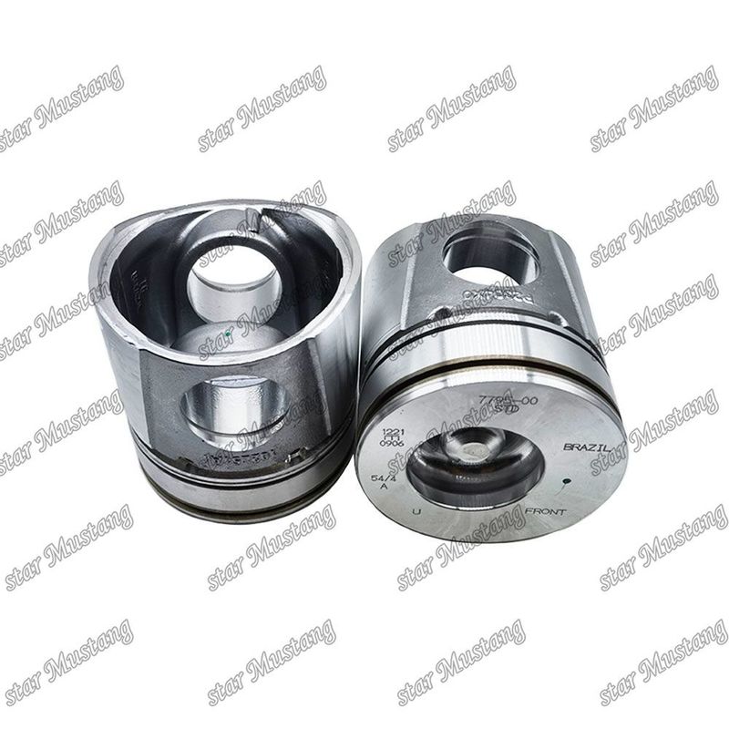 Piston 4BT 4D102 6BT 6BT5.9 6D102 50 mm Chambre de combustion 6738-31-2110 6738-31-2111 3957795 3807795 Pour Cummins Komatsu