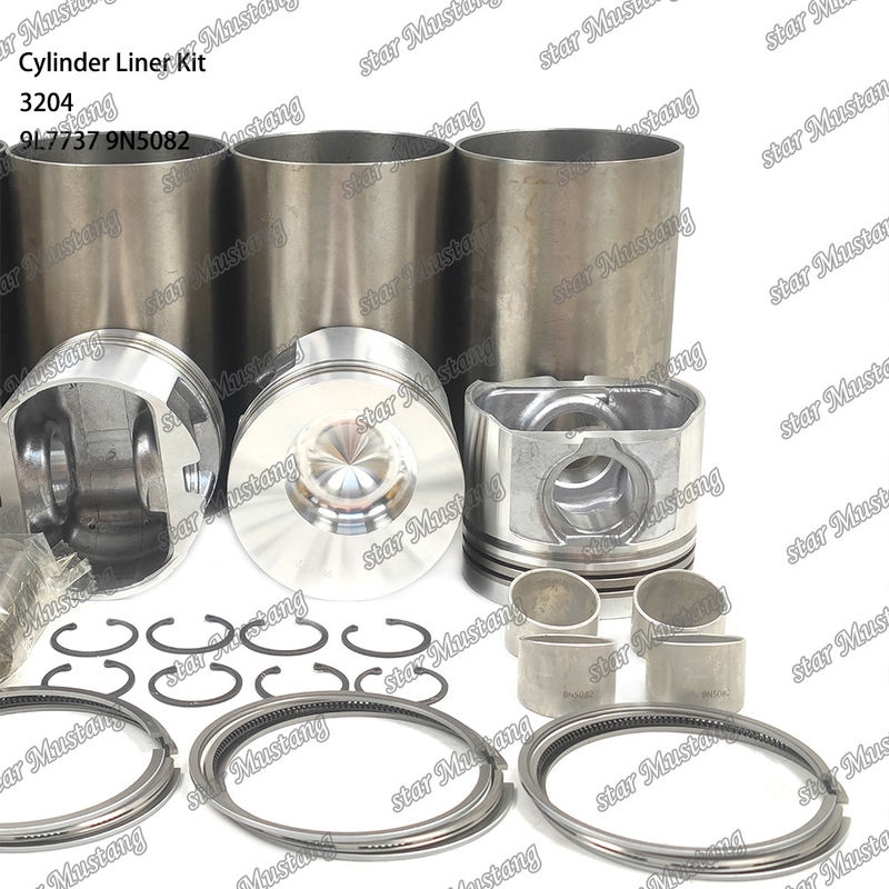 Pour le moteur 3204 de Caterpillar, kit de garniture de cylindres 9L7737 1W1661 9N5082 Parties de réparation de moteurs mécaniques diesel