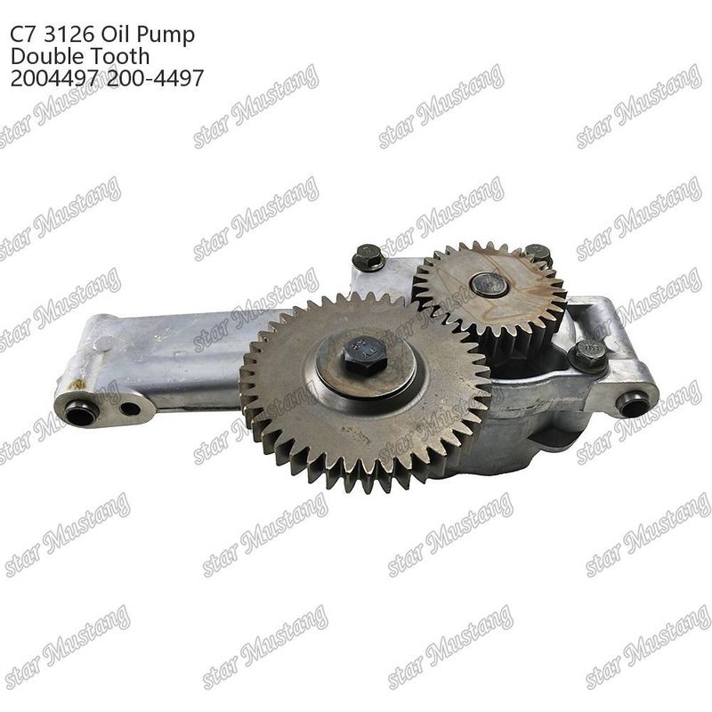 Pompes à huile C7 3126 Double engrenage 2004497 200-4497 Pour CATERPILLAR Pièces de réparation de moteurs diesel