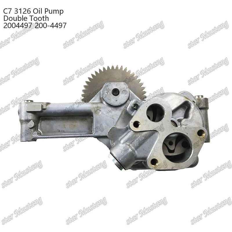 Pompes à huile C7 3126 Double engrenage 2004497 200-4497 Pour CATERPILLAR Pièces de réparation de moteurs diesel