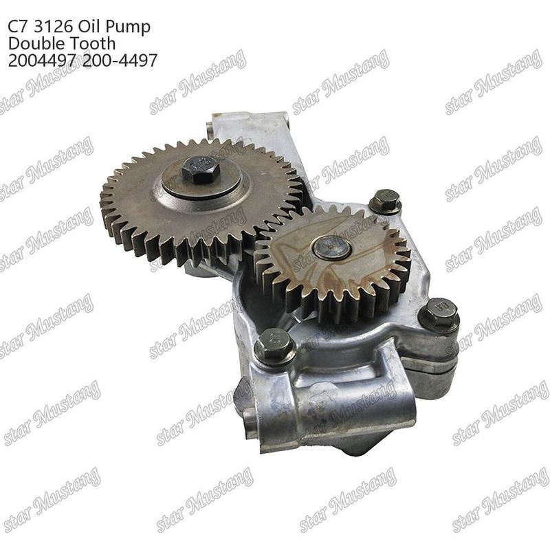 Pompes à huile C7 3126 Double engrenage 2004497 200-4497 Pour CATERPILLAR Pièces de réparation de moteurs diesel