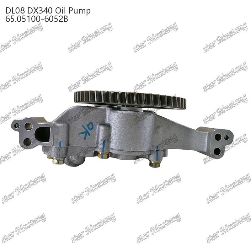 DL08 DX340 Pompe à huile 65.05100-6052B Pour les pièces détachées de moteur Doosan Daewoo