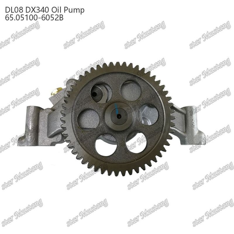DL08 DX340 Pompe à huile 65.05100-6052B Pour les pièces détachées de moteur Doosan Daewoo