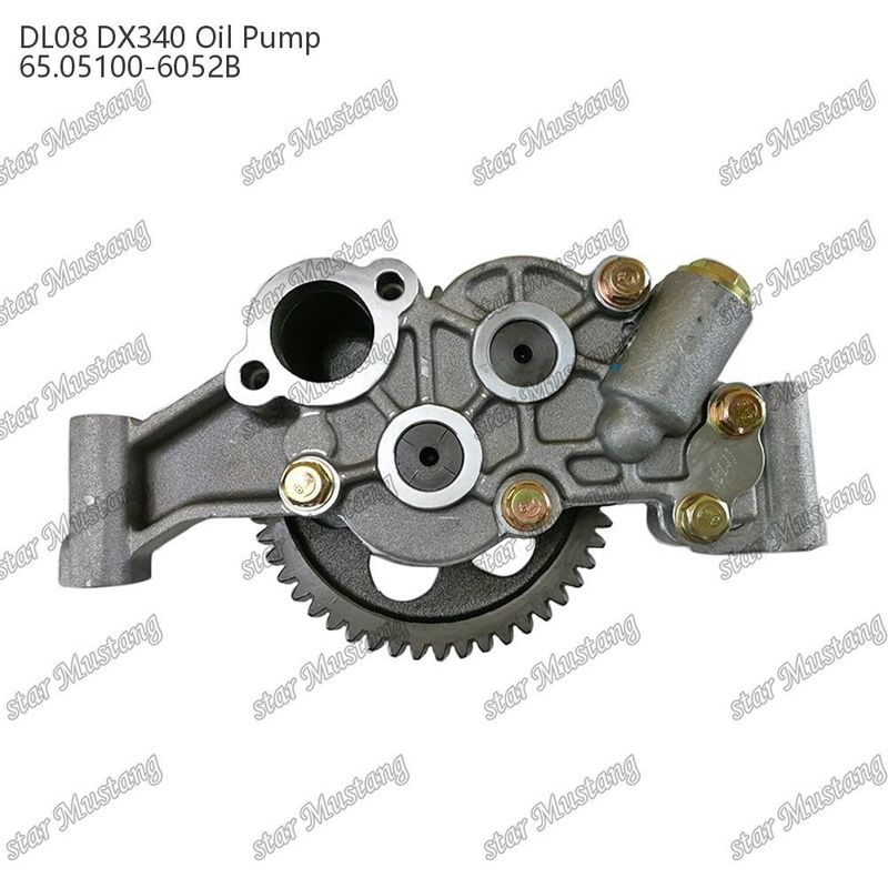DL08 DX340 Pompe à huile 65.05100-6052B Pour les pièces détachées de moteur Doosan Daewoo
