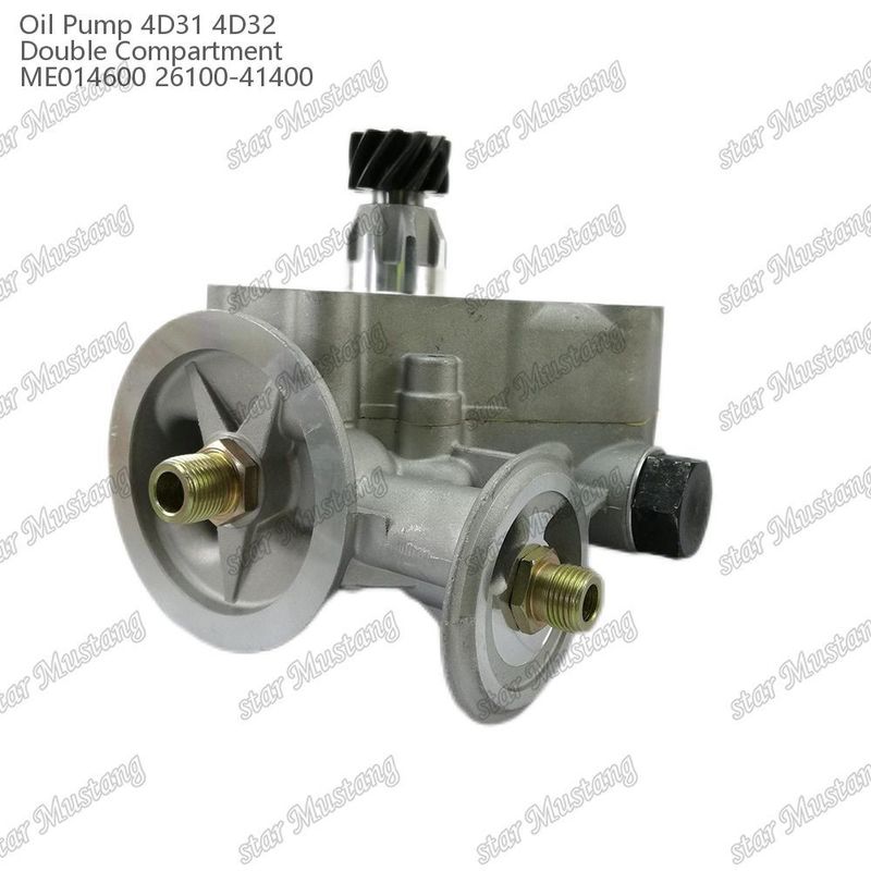 Pompe à huile moteur 4D31 4D32 Double thermostat ME014600 26100-41400 Pour les pièces détachées de moteur Mitsubishi