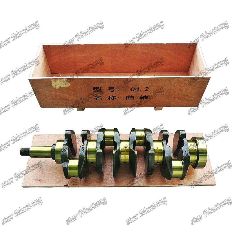 Crankshaft C4.2 2964710 296-4710 acier moulé pour les pièces de réparation des moteurs diesel Caterpillar