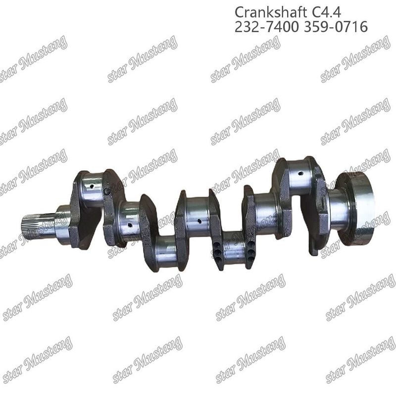 Arbre à manivelle C4.4 en acier forgé EFI 63 mm avec spline 232-7400 359-071 Pour les pièces de réparation de moteurs diesel Caterpillar