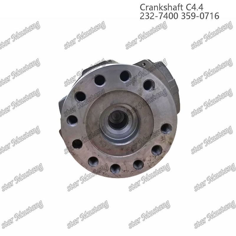 Arbre à manivelle C4.4 en acier forgé EFI 63 mm avec spline 232-7400 359-071 Pour les pièces de réparation de moteurs diesel Caterpillar