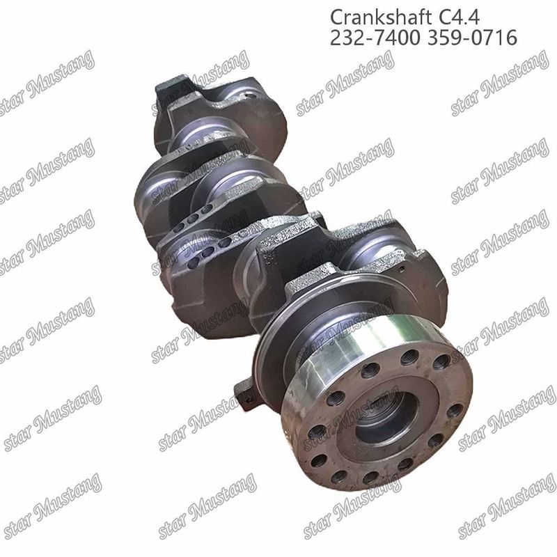 Arbre à manivelle C4.4 en acier forgé EFI 63 mm avec spline 232-7400 359-071 Pour les pièces de réparation de moteurs diesel Caterpillar