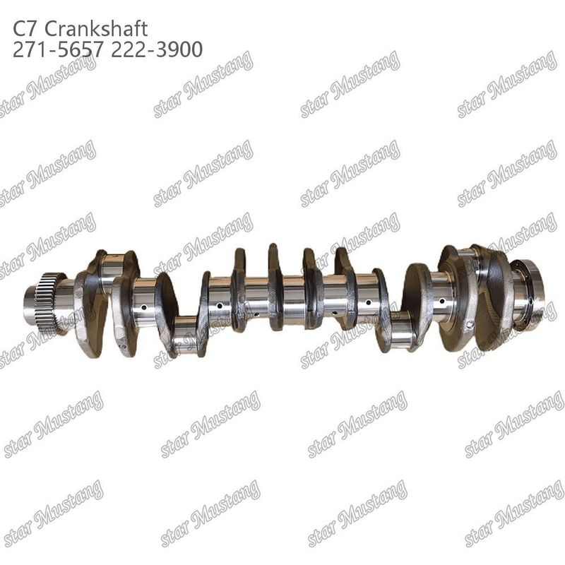 Crankshaft C7 271-5657 222-3900 acier forgé pour les pièces de réparation des moteurs diesel Caterpillar