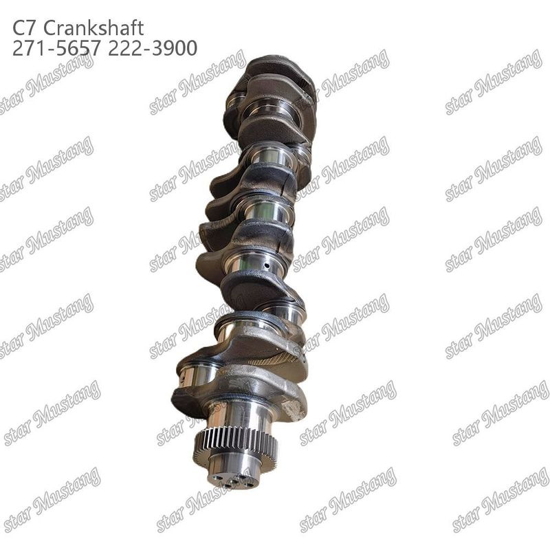 Crankshaft C7 271-5657 222-3900 acier forgé pour les pièces de réparation des moteurs diesel Caterpillar