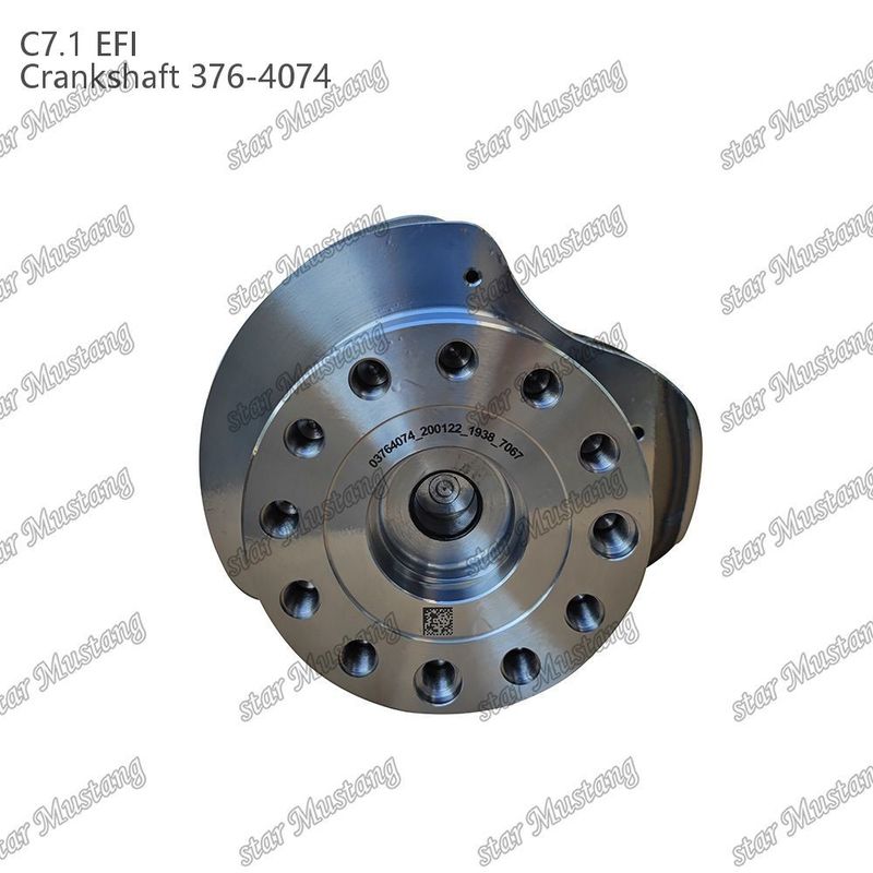 Crankshaft C7.1 acier forgé 376-4074 Injection électrique pour les pièces de réparation des moteurs diesel Caterpillar